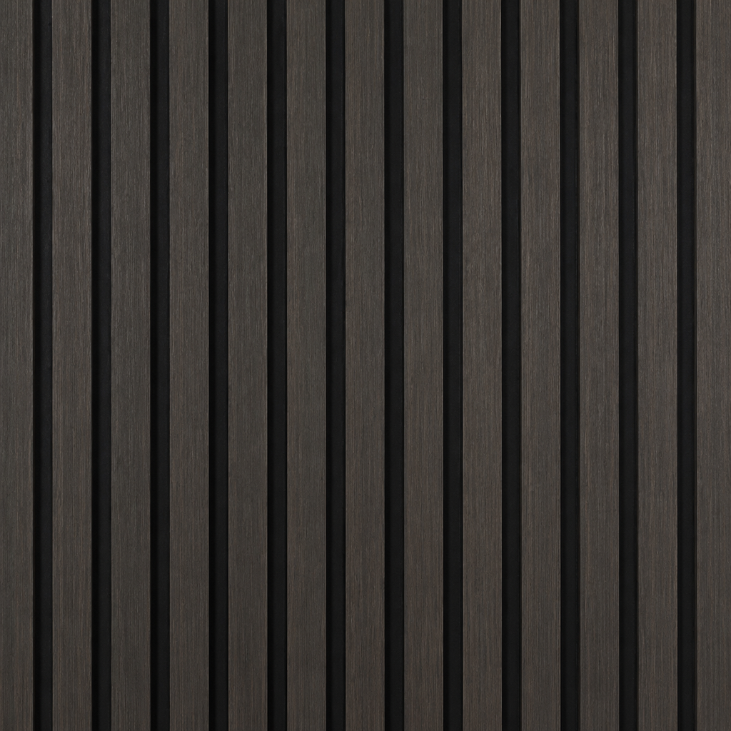 Walnut Slat Panel 270 × 110 cm