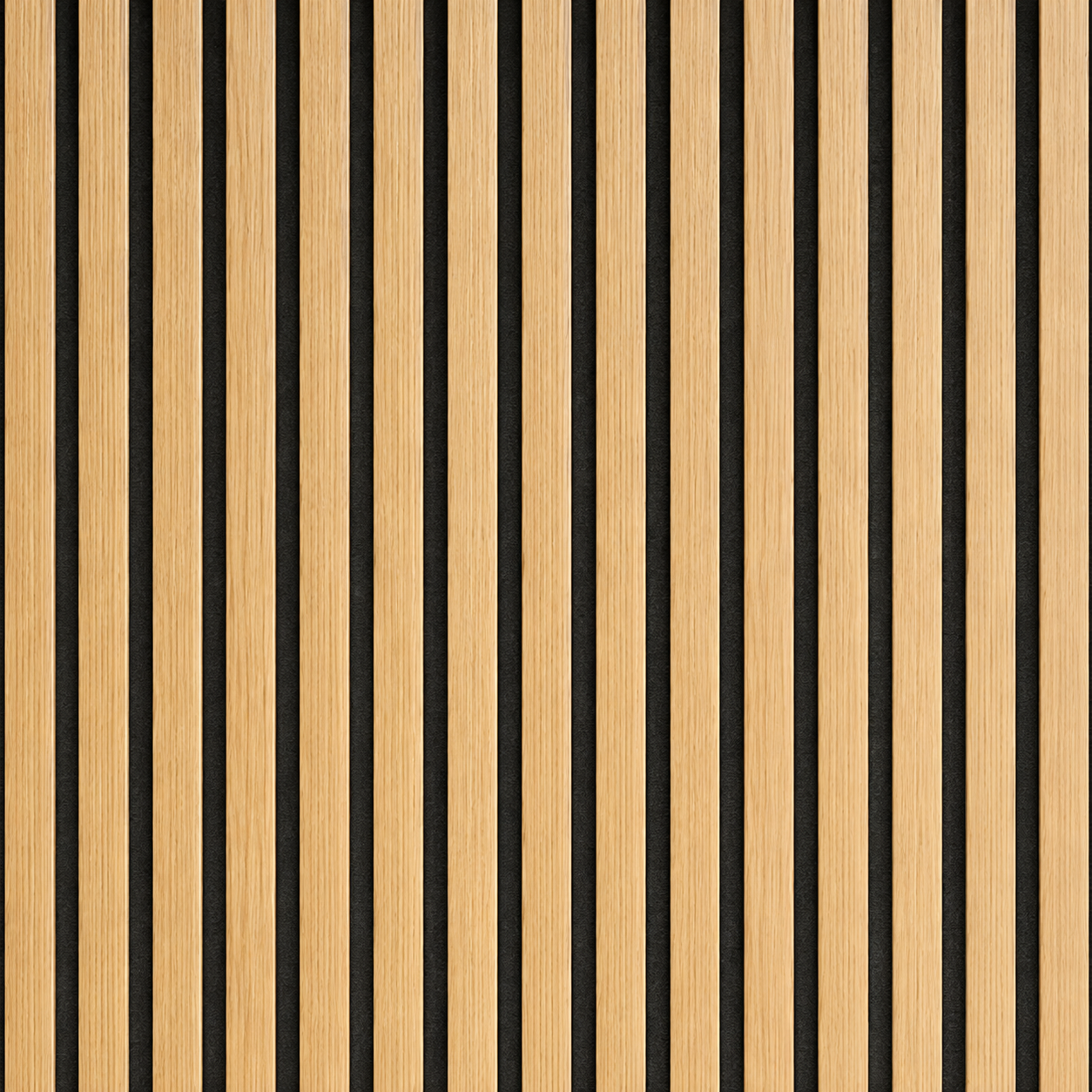 Walnut Slat Panel 270 × 110 cm