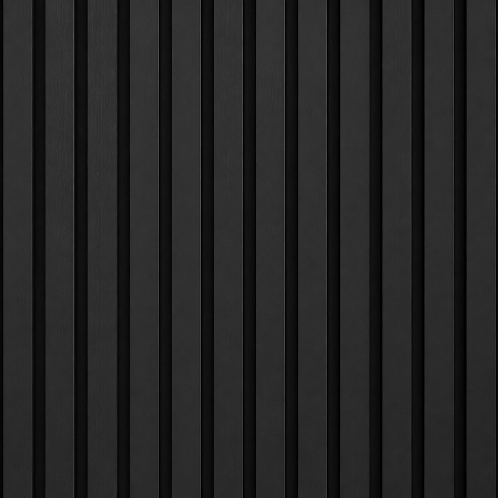 Walnut Slat Panel 270 × 110 cm
